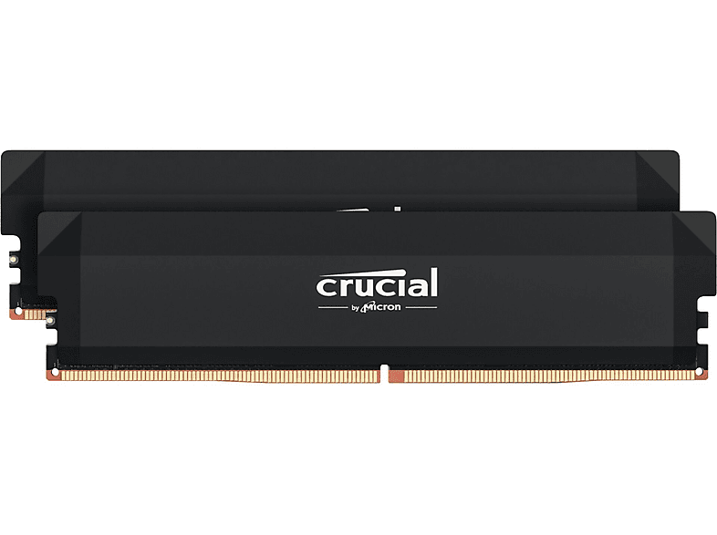 CRUCIAL Pro DDR5-6000 Kit 2x32GB UDIMM CL40 Overclocking Arbeitsspeicher 64 GB DDR5 CRUCIAL Pro DDR5-6000 Kit 2x32GB UDIMM CL40 Overclocking Arbeitsspeicher 64 GB DDR5 von CRUCIAL