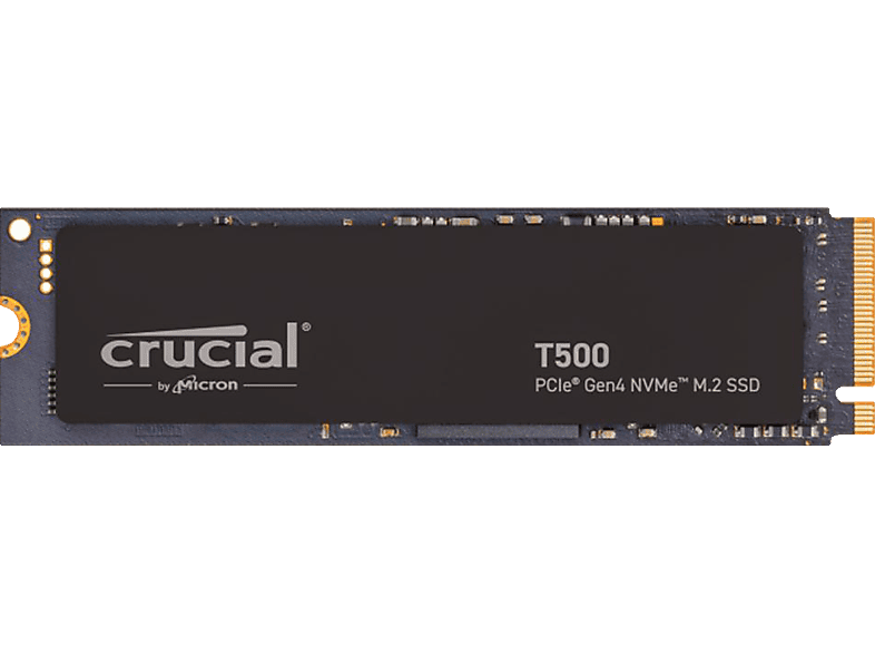 CRUCIAL T500 Festplatte, 1 TB SSD M.2 via PCIe, intern von CRUCIAL