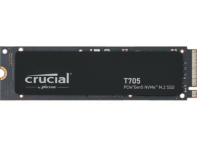 CRUCIAL T705 PCIe Gen5 NVMe Festplatte, 2 TB SSD M.2, intern von CRUCIAL