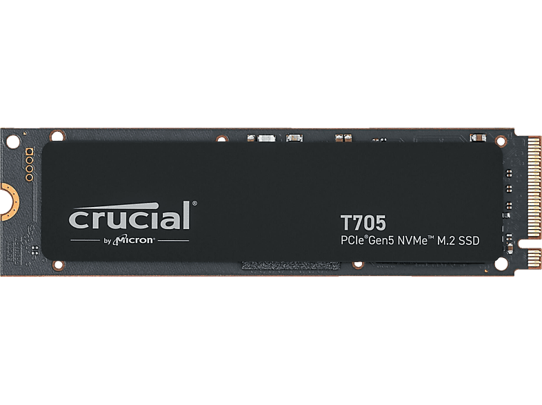 CRUCIAL T705 PCIe Gen5 NVMe Festplatte, 2 TB SSD M.2, intern CRUCIAL T705 PCIe Gen5 NVMe Festplatte, 2 TB SSD M.2, intern von CRUCIAL
