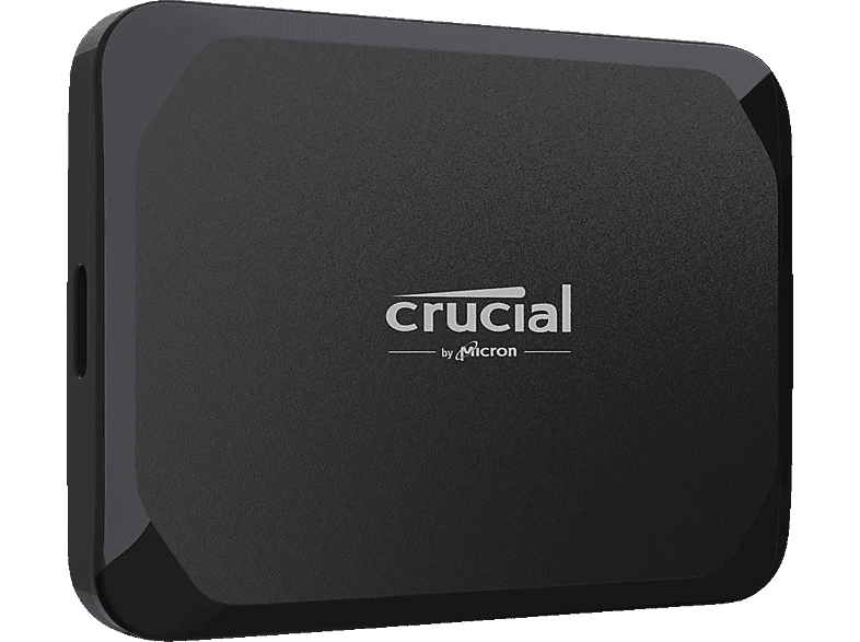 CRUCIAL X9 Portable SSD, PC/Mac Festplatte, 2 TB extern, Schwarz von CRUCIAL