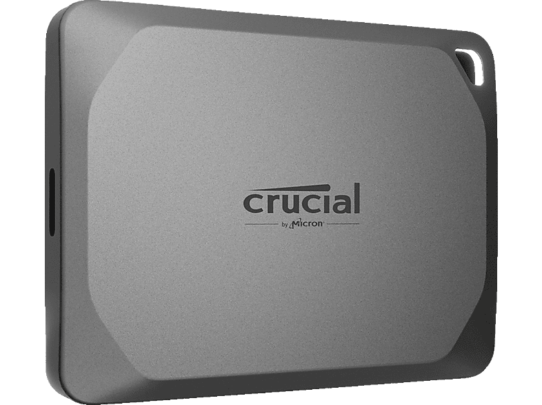 CRUCIAL X9 Pro Portable SSD PC/MAC Festplatte, 1 TB SSD, extern, Grau von CRUCIAL