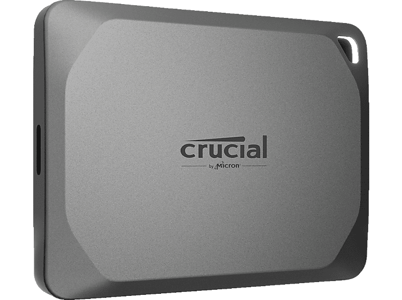 CRUCIAL X9 Pro Portable SSD PC/MAC Festplatte, 2 TB SSD, extern, Grau von CRUCIAL