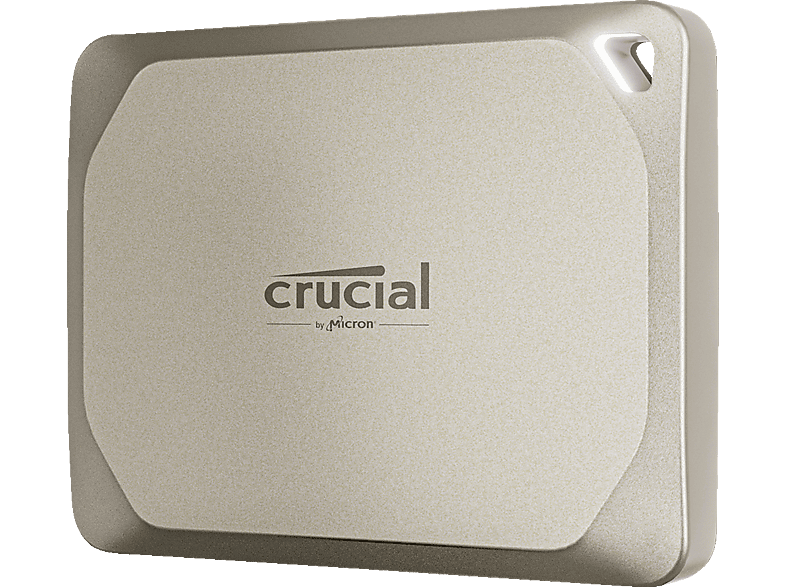 CRUCIAL X9 Pro for Mac Portable SSD, 1 TB extern, Silber von CRUCIAL
