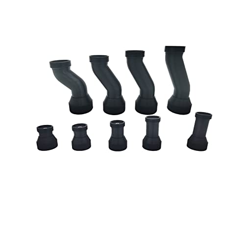 Kompatibel mit Thrustmas-ter Hotas Warthog F/A-18C Cougar, 360-Grad-Drehung, Verlängerungsstange, gebogener gerader Joystick, for Ändern von DIY-Spielteilen (Color : Bent 110mm, Size : 1) von CRUMPS