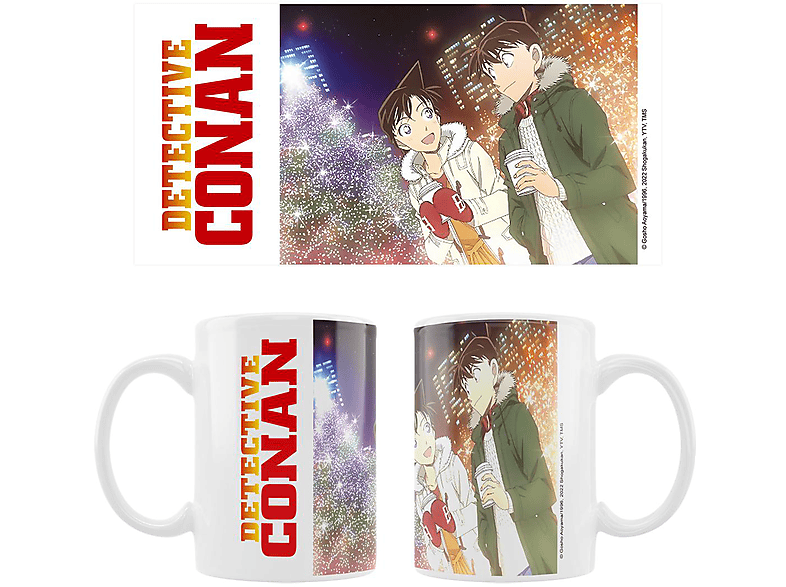 CRUNCHYROLL 448/85120 DETEKTIV CONAN SHIN. & RAN2 TASSE Tasse von CRUNCHYROLL