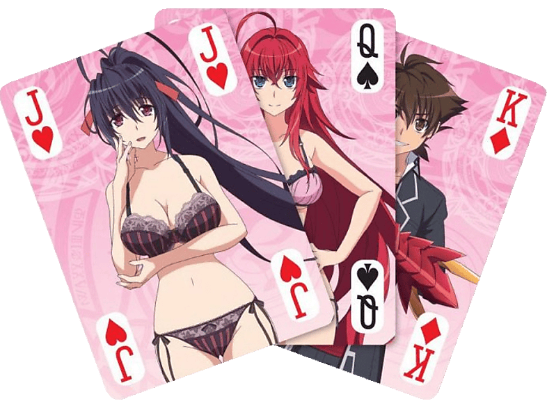 CRUNCHYROLL Highschool DXD - Spielkarten Mehrfarbig von CRUNCHYROLL