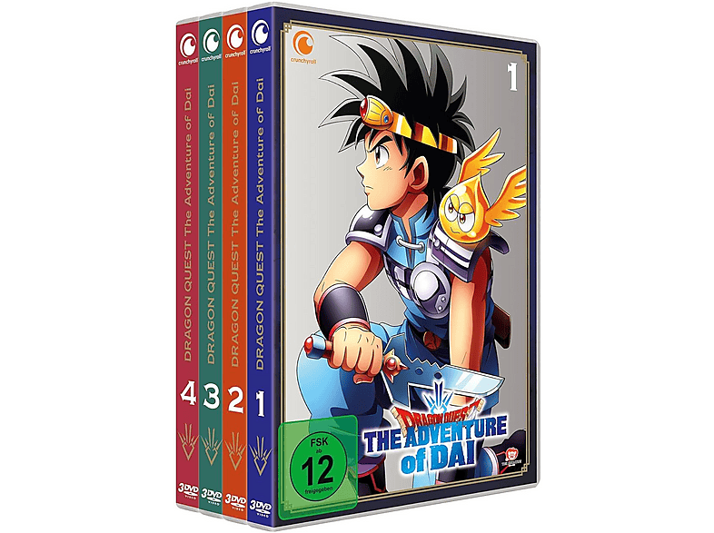 Dragon Quest: The Adventure of Dai - Staffel 1 Bundle Vol.1-4 DVD Dragon Quest: The Adventure of Dai - Staffel 1 Bundle Vol.1-4 DVD von CRUNCHYROLL