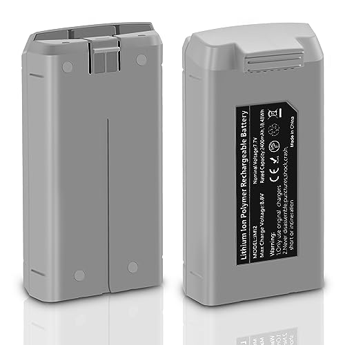 COOLSHOW Intelligent Flight Mini 4K/Mini 2 Akku Mini 2 SE Akku Ersatz 2400mAh 2 Stück Drohne Akku 31 Minuten Maximale Flugzeit Kompatibel mit DJI Mini 2,Mini 2 SE,Mini SE,Mini 4K COOLSHOW Intelligent Flight Mini 4K/Mini 2 Akku Mini 2 SE Akku Ersatz 2400mAh 2 Stück Drohne Akku 31 Minuten Maximale Flugzeit Kompatibel mit DJI Mini 2,Mini 2 SE,Mini SE,Mini 4K von CS COOLSHOW