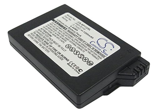 Cameron Sino NEUErsatz Akku Fit fürSony Lite, PSP 2th, PSP-2000, PSP-3000, PSP-3001, PSP-3004, PSP-3008, Silm(1200mAh / 4.44Wh) von Cameron Sino