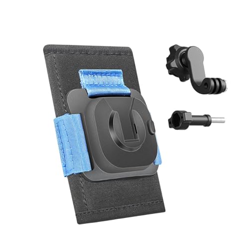 CS PRIORITY Rucksack 360° drehbarer Clip Brust Schulter Klemmhalterung Gurt Halterung Kompatibel für Hero13 12 11 10 Action-Kamera-Zubehör (Combo A 360 Rotate) von CS PRIORITY