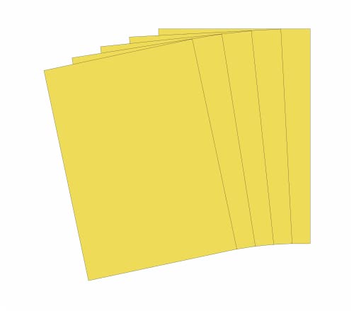 20 Blatt Qualitätspapier/Farbpapier/Kopierpapier A4 GELB 160g/qm Coloraction von CS Webkontor