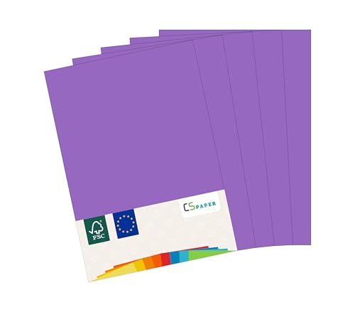 MADE IN EU 50 Blatt farbiges Papier VIOLETT A4 80 g/m² CS Paper - Druckerpapier, Kopierpapier, Universalpapier zum Drucken, Basteln & Falten im Format DIN A4. Papier für den Heim- & Bürobedarf MADE IN EU 50 Blatt farbiges Papier VIOLETT A4 80 g/m² CS Paper - Druckerpapier, Kopierpapier, Universalpapier zum Drucken, Basteln & Falten im Format DIN A4. Papier für den Heim- & Bürobedarf von CS Webkontor