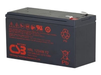 UPS bly batteri HRL (High Rate Long Life) 12V-7,6Ah von CSB Battery