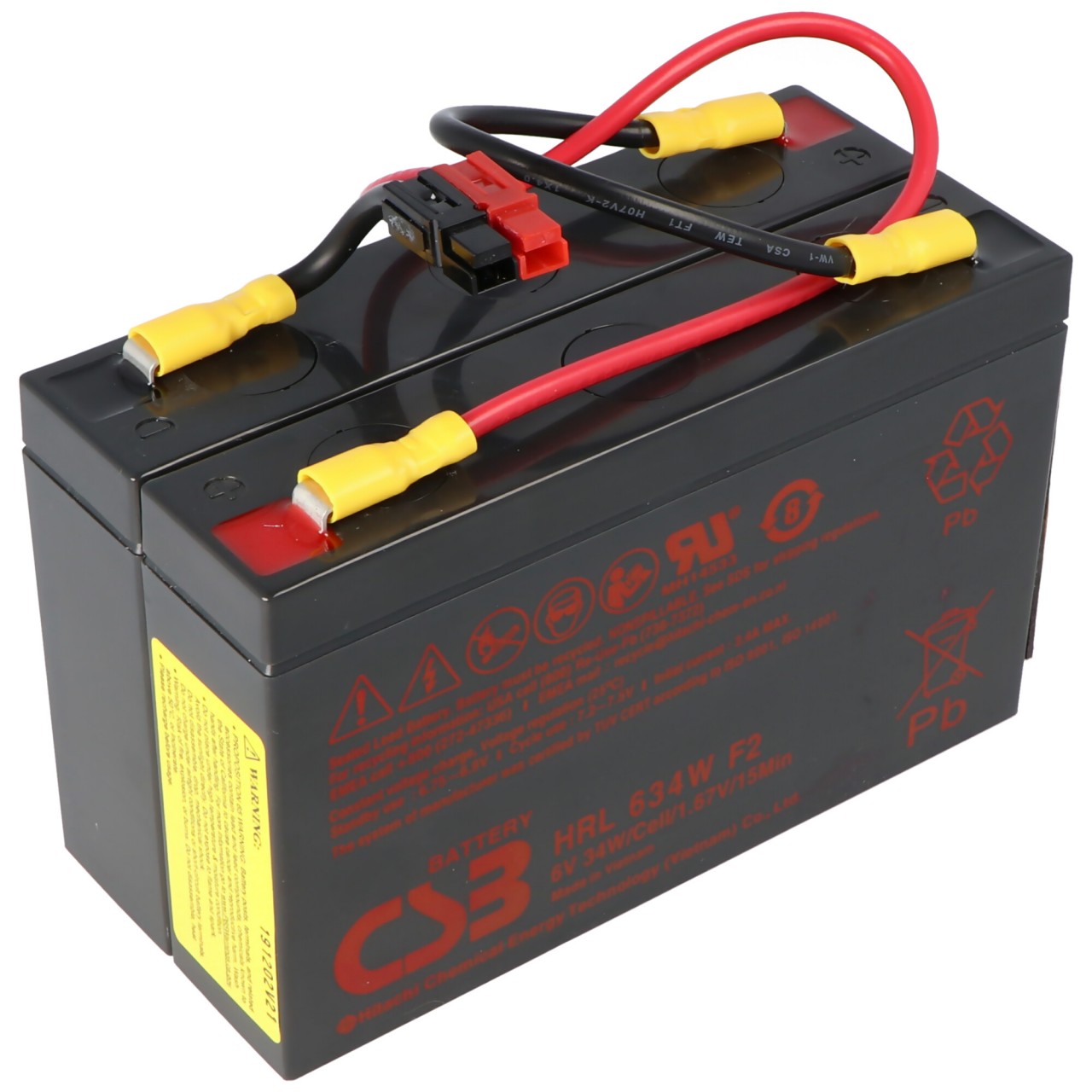 APC RBC18 SCD18 USV Akkuset geeignet für APC UPS PS250, PS250i, PS450, PS450i, PS450i1U, vormontiert mit Kabel und Stecker 302x102x36mm APC RBC18 SCD18 USV Akkuset geeignet für APC UPS PS250, PS250i, PS450, PS450i, PS450i1U, vormontiert mit Kabel und Stecker 302x102x36mm von CSB