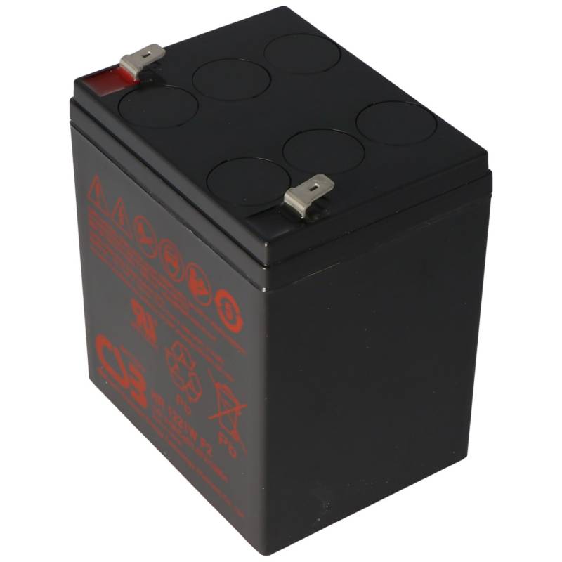 CSB-HR1221WF2 12 Volt AGM Bleiakku 1,75Ah - 21Wh, 90x70x106mm Faston 6,3mm Hochstromfest von CSB