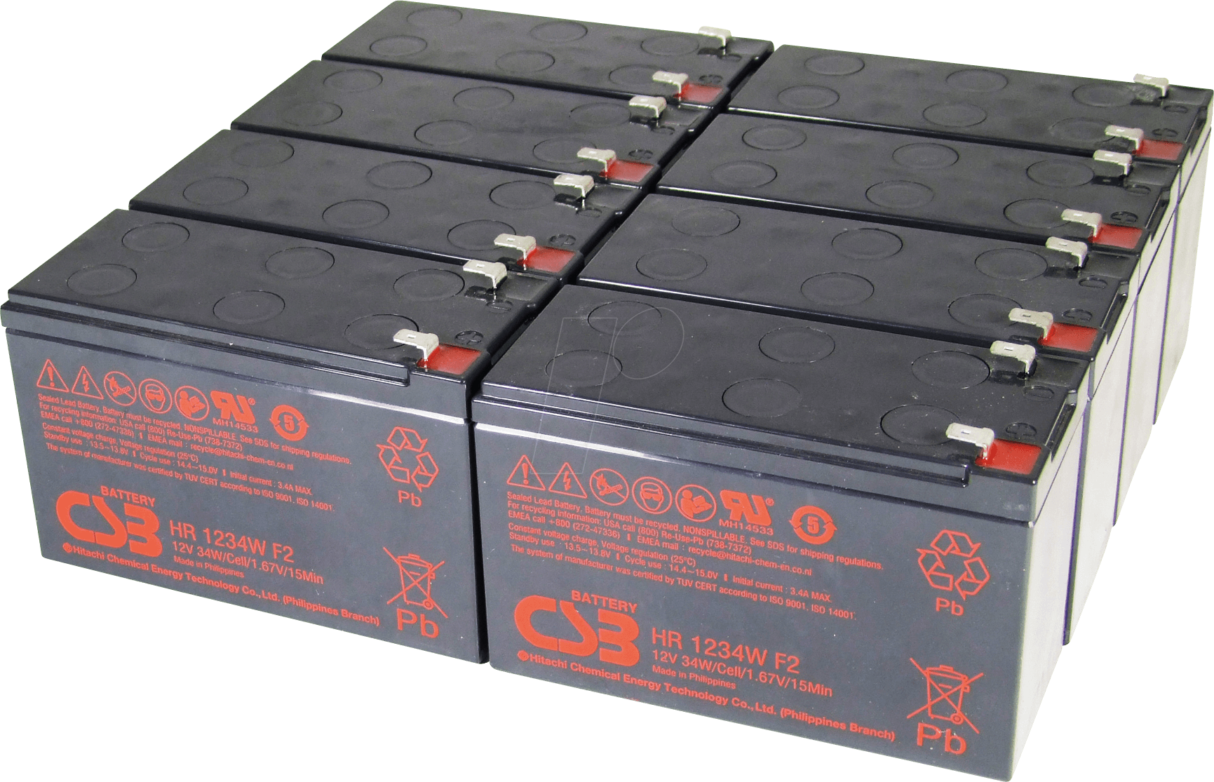 CSB SCD105 - Ersatzbatterie geeignet für APC RBC105 von CSB