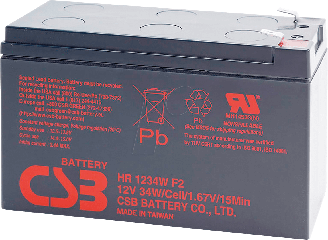 CSB SCD110 - Ersatzbatterie geeignet für APC RBC110 von CSB