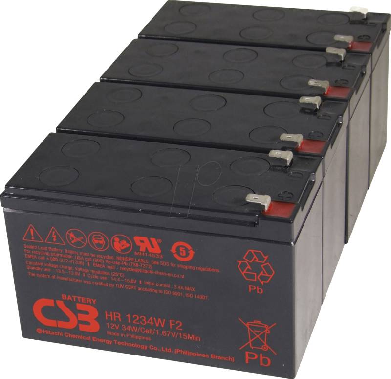 CSB SCD133 - Ersatzbatterie geeignet für APC RBC133 von CSB