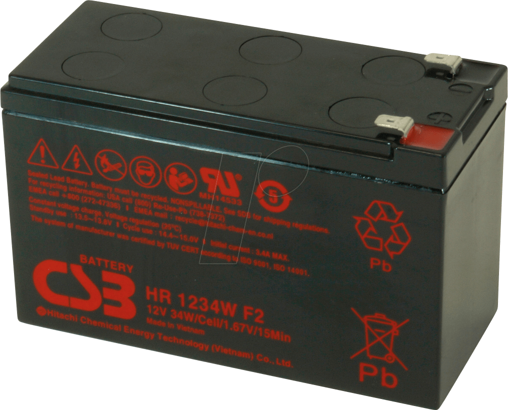 CSB SCD17 - Ersatzbatterie geeignet für APC RBC17 von CSB