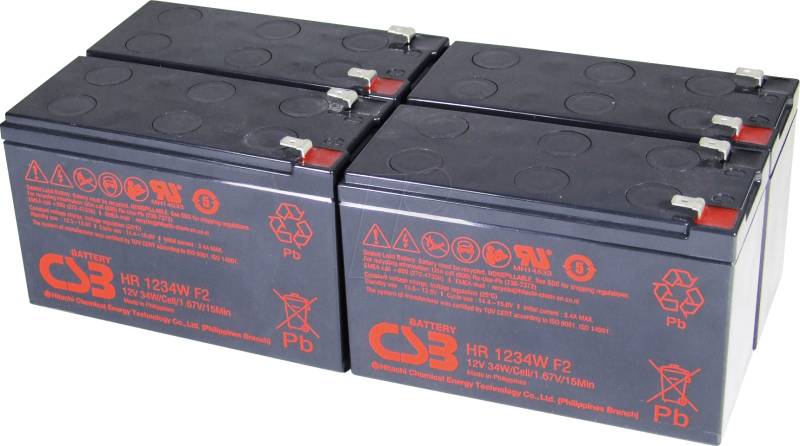 CSB SCD24 - Ersatzbatterie geeignet für APC RBC24 von CSB