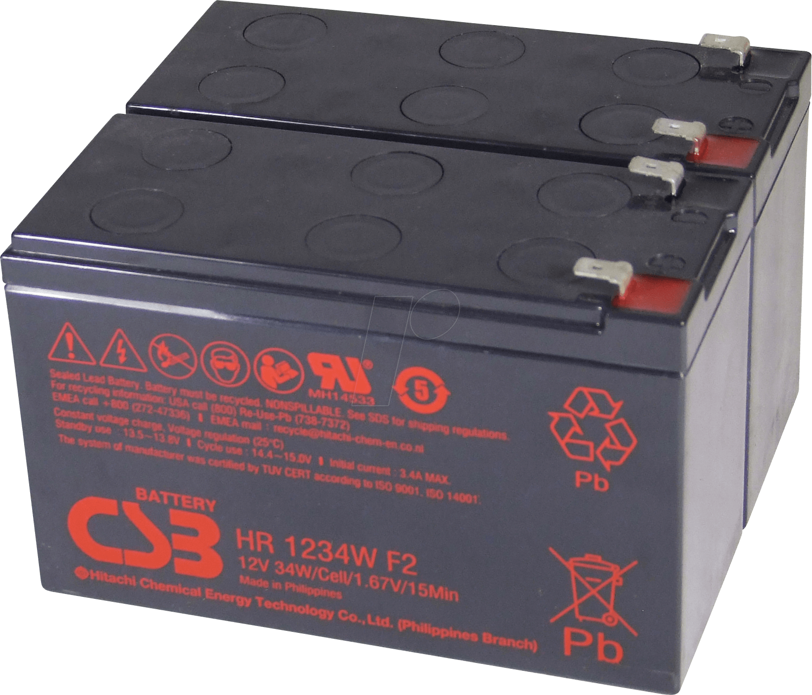 CSB SCD33 - Ersatzbatterie geeignet für APC RBC33 von CSB