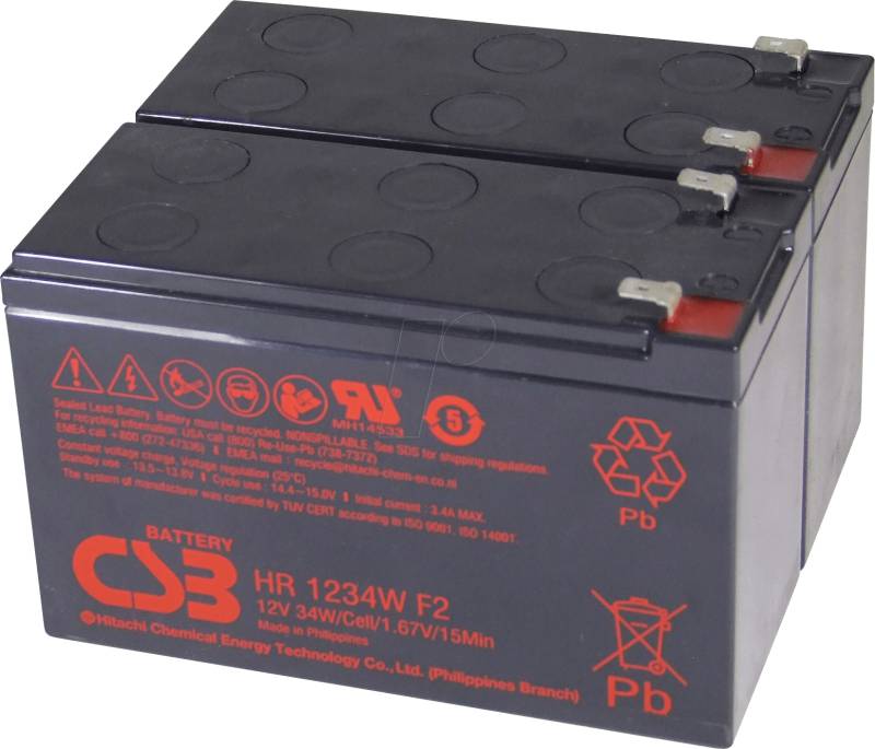 CSB SCD33 - Ersatzbatterie geeignet für APC RBC33 von CSB