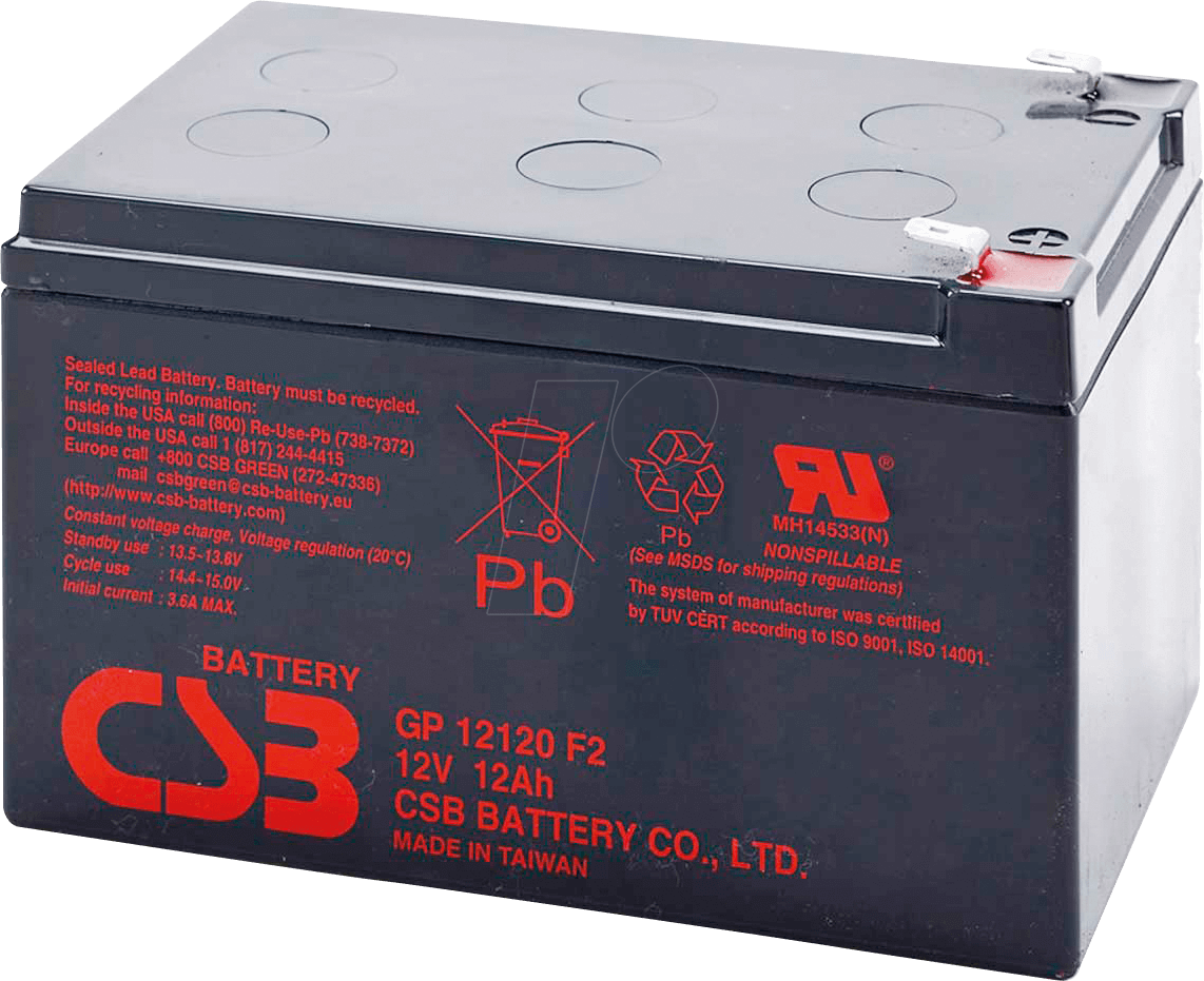 CSB SCD4 - Ersatzbatterie geeignet für APC RBC4 von CSB