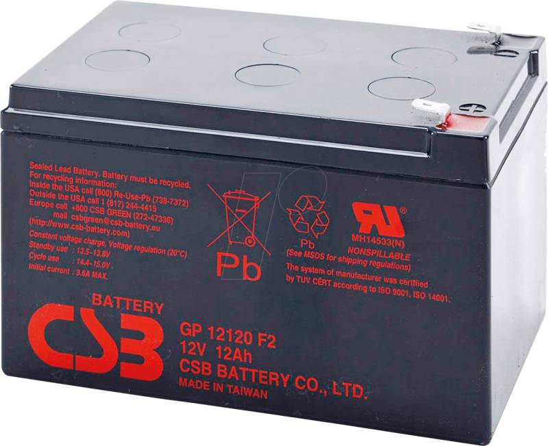 CSB SCD4 - Ersatzbatterie geeignet für APC RBC4 von CSB