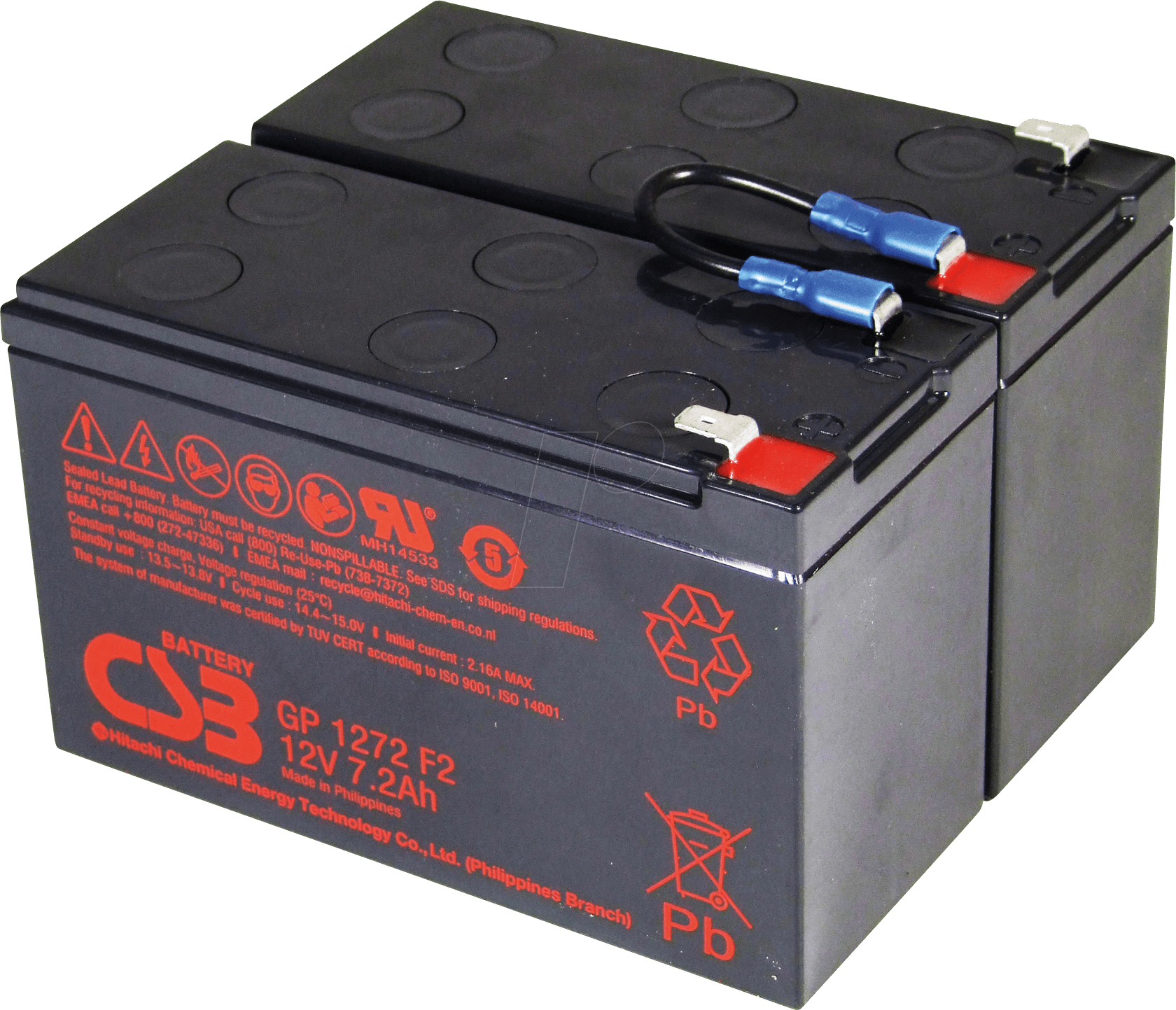 CSB SCD5 - Ersatzbatterie geeignet für APC RBC5 von CSB
