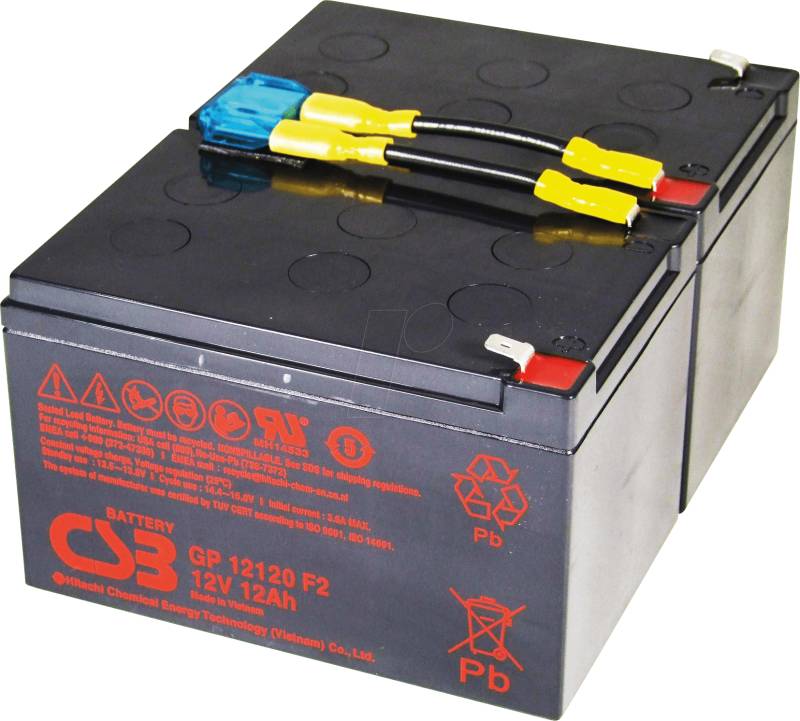 CSB SCD6 - Ersatzbatterie geeignet für APC RBC6 von CSB