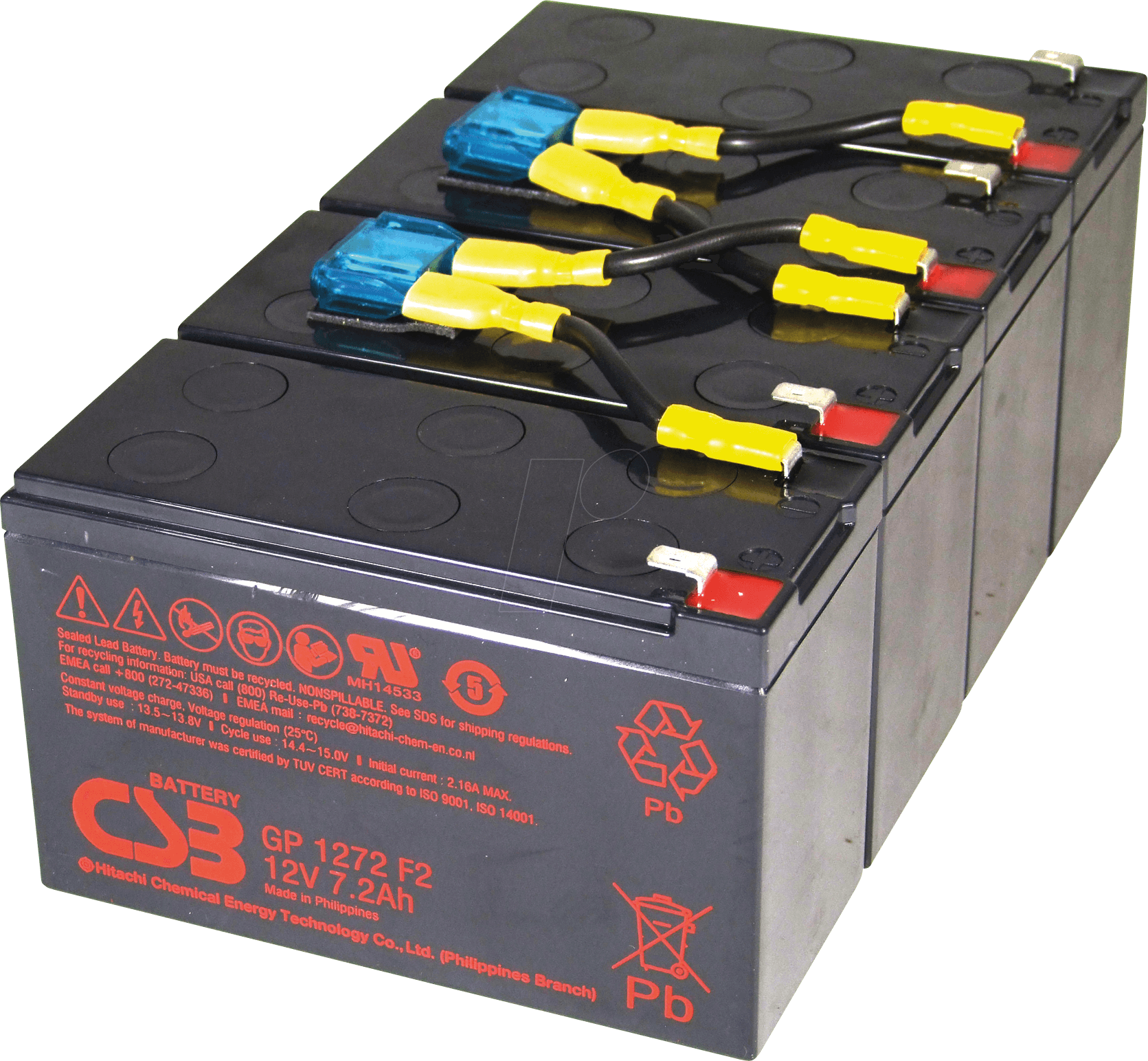 CSB SCD8 - Ersatzbatterie geeignet für APC RBC8 von CSB