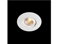 LED-Downlight Optic S Quick ISO White 2700K, 275lm, Ra&gt 95, 3SDCM, 36°, 4,5W, IP44, inklusive dimmbarem Phasentreiber. von CSDK-SL