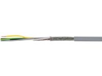 Multikabel, PVC, geschirmt4x0,50mm² LIYCY hellgrau 500Vring, Kabeldurchmesser 6,5mm - (100 Meter) von CSDK-SL