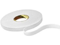 Schaumstoffklebeband weiß 9515W, 19mmx33mx1,5mm dick, für die Montage von Schildern, leichten Emblemen, Namensschildern und anderen Anwendungen von CSDK-SL
