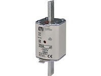 Sicherung NH1 250A gG, 500V AC, Ausschaltvermögen 120kA, Norm IEC 60269-1, IEC 60269-2, mit Statusanzeige von CSDK-SL