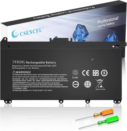 TF03XL 920046-421 920070-855 Akku Ersatz für HP Pavilion 15-CD 15-CC Serie 15-cc055od 15-cc060wm 15-cc154cl 15-cd040wm 17-ar050wm HSTNN-IB7Y HSTNN-LB7J von CSEXCEL