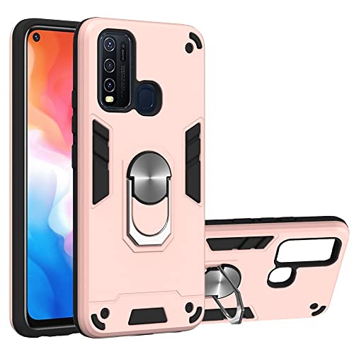 CSHNB Handyhülle Compatible with vivo y50 case, militärische dockfeste Abdeckung mit magnetischem Auto-Halterung-Kickstandhalter Compatible with Vivo Y50 Protector Case Langlebiger Schutz(Rose Gold) CSHNB Handyhülle Compatible with vivo y50 case, militärische dockfeste Abdeckung mit magnetischem Auto-Halterung-Kickstandhalter Compatible with Vivo Y50 Protector Case Langlebiger Schutz(Rose Gold) von CSHNB
