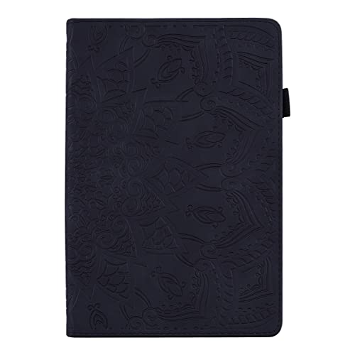 CSHNB Tablet PC Hülle Kompatibel mit Kindle Scribe (10,2 Zoll 2022 Release), schlanke, leichte, geprägte PU-Leder-Flip-Halterung, Tablet-PC-Hülle, Kartensteckplatz, Tablet-Hülle Schutz(Black) von CSHNB
