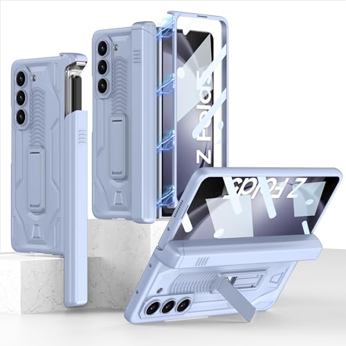 Flip Cover Handy Tasche kompatibel mit Samsung Galaxy Z Fold 5 Hülle,Stifthalter S mit Magnetscharnier,robuste Schutz Displayschutz Schutzhülle widerstandsfähige Basis gegen ws Flip Cover Handy Tasche kompatibel mit Samsung Galaxy Z Fold 5 Hülle,Stifthalter S mit Magnetscharnier,robuste Schutz Displayschutz Schutzhülle widerstandsfähige Basis gegen ws von CSHNB