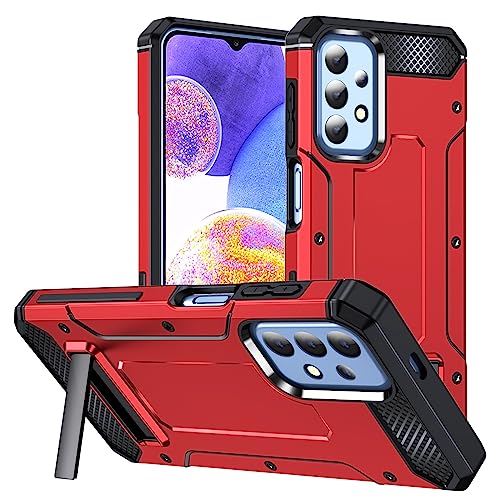 Handyhülle Dual Military Schutzhülle Kompatibel mit Samsung Galaxy A23/A13 4G/5G/M13-5G/A04/A04S/A32 5G Hülle mit Kickstand, Schutzhülle TPU Bumper und Hard PC Handyhülle Cover Matte Case Dur Handyhülle Dual Military Schutzhülle Kompatibel mit Samsung Galaxy A23/A13 4G/5G/M13-5G/A04/A04S/A32 5G Hülle mit Kickstand, Schutzhülle TPU Bumper und Hard PC Handyhülle Cover Matte Case Dur von CSHNB