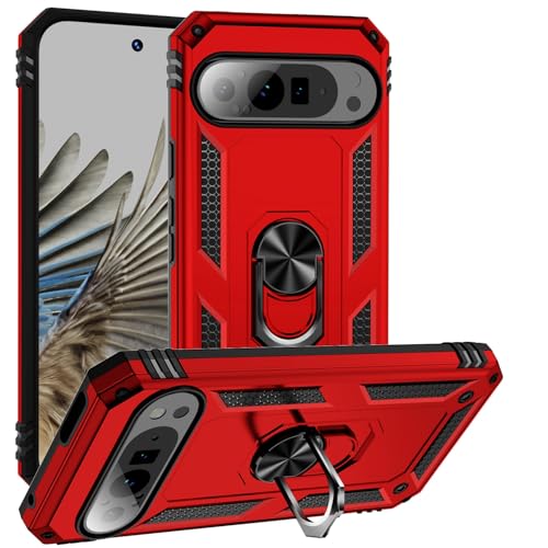 Handyhülle Kompatibel mit Google Pixel 9/Pixel 9 Pro Hülle 6,3 Zoll Hülle, Fallschutzhülle in Militärqualität, 360 Grad stoßfest, strapazierfähig, harte Stoßstange, robuste Handyhüllen mit Ständer Lan Handyhülle Kompatibel mit Google Pixel 9/Pixel 9 Pro Hülle 6,3 Zoll Hülle, Fallschutzhülle in Militärqualität, 360 Grad stoßfest, strapazierfähig, harte Stoßstange, robuste Handyhüllen mit Ständer Lan von CSHNB