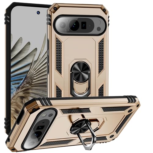 Handyhülle Kompatibel mit Google Pixel 9/Pixel 9 Pro Hülle 6,3 Zoll Hülle, Fallschutzhülle in Militärqualität, 360 Grad stoßfest, strapazierfähig, harte Stoßstange, robuste Handyhüllen mit Ständer Lan Handyhülle Kompatibel mit Google Pixel 9/Pixel 9 Pro Hülle 6,3 Zoll Hülle, Fallschutzhülle in Militärqualität, 360 Grad stoßfest, strapazierfähig, harte Stoßstange, robuste Handyhüllen mit Ständer Lan von CSHNB