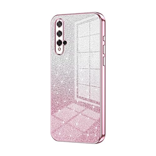 Schutzhülle für Honor 20/Honor 20S/Nova 5T, transparent, glitzernd, galvanisiert, Hybrid-Schutzhülle, schlank, transparent, kratzfest, stoßdämpfend, TPU-Stoßfänger, kompatibel mit Hon Schutzhülle für Honor 20/Honor 20S/Nova 5T, transparent, glitzernd, galvanisiert, Hybrid-Schutzhülle, schlank, transparent, kratzfest, stoßdämpfend, TPU-Stoßfänger, kompatibel mit Hon von CSHNB