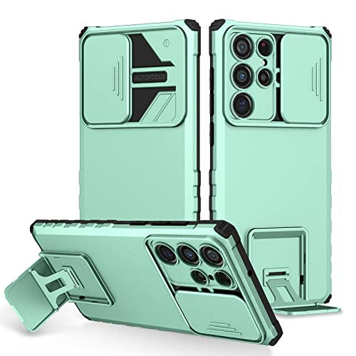 Silikon-Schutzhülle mit Ständer, kompatibel mit Samsung Galaxy A22 5G, 3 Standmöglichkeiten, vertikale und horizontale Standhülle, Ganzkörper-Hartschale, schlanke Schutzhülle, langlebiger Schutz Silikon-Schutzhülle mit Ständer, kompatibel mit Samsung Galaxy A22 5G, 3 Standmöglichkeiten, vertikale und horizontale Standhülle, Ganzkörper-Hartschale, schlanke Schutzhülle, langlebiger Schutz von CSHNB