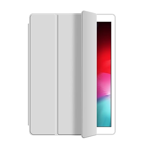 Smart Tablet Hülle Kompatibel mit iPad Pro 11 (2021/2020/2018), schlanke, dreifach gefaltete Tablet-Hülle, stoßfest, TPU-Hülle mit stabilem Ständer + Einschaltschutz von CSHNB