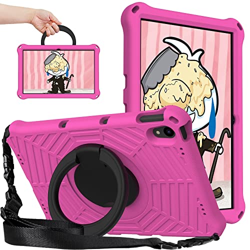 Tablet-PC-Hülle, kompatibel mit Lenovo Tab P11, 27,9 cm (11 Zoll), Modell 2020 (TB-J606F / TB-J606X), Kinder, sturzsicher, leicht, EVA-Hülle, 360 Grad drehbar, multifunktionaler Griff, Ständerschutz von CSHNB