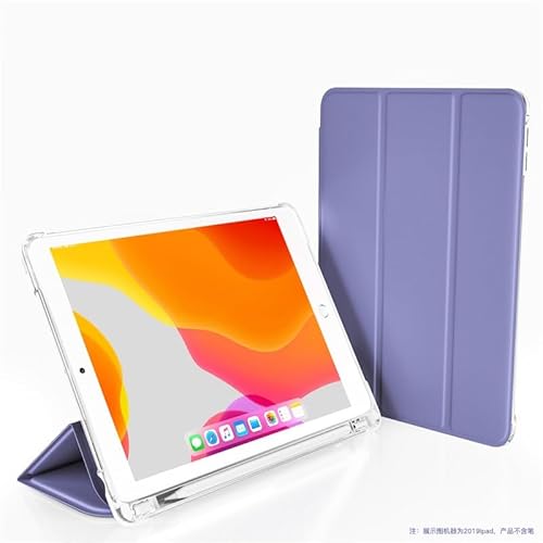 Tablet-PC-Hülle, kompatibel mit Xiaomi Pad 5 Pro 12.4/Mi Pad 5 Pro 12.4 Hülle mit Stifthalter, Smart Cover, Schutzhülle, stoßfeste Abdeckung mit transparenter TPU-Rückseite, Schutz (Lavendel Pur) Tablet-PC-Hülle, kompatibel mit Xiaomi Pad 5 Pro 12.4/Mi Pad 5 Pro 12.4 Hülle mit Stifthalter, Smart Cover, Schutzhülle, stoßfeste Abdeckung mit transparenter TPU-Rückseite, Schutz (Lavendel Pur) von CSHNB
