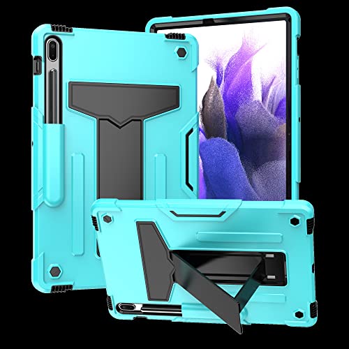 Tablet PC Hülle Hülle kompatibel mit Samsung Galaxy Tab S8 Plus/S7 Plus Hülle 12,4 Zoll SM-X800/X806 SM-T970/T975/T976, mit Kickstand Dreischichtige Hybrid-Ganzkörperhülle Robuste, stoßfeste Fallschut Tablet PC Hülle Hülle kompatibel mit Samsung Galaxy Tab S8 Plus/S7 Plus Hülle 12,4 Zoll SM-X800/X806 SM-T970/T975/T976, mit Kickstand Dreischichtige Hybrid-Ganzkörperhülle Robuste, stoßfeste Fallschut von CSHNB