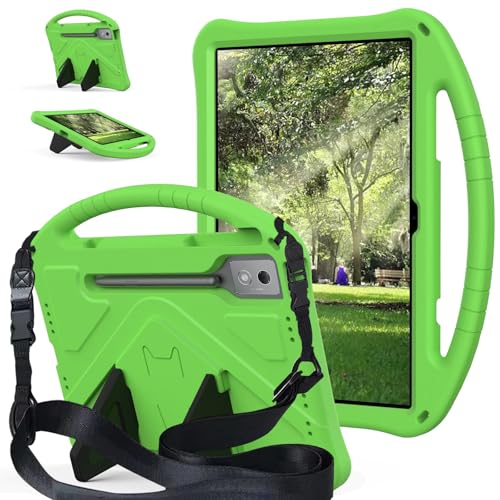 Tablet PC Hülle Kompatibel mit Lenovo Yoga Tab Plus/Yoga Pad Pro 12,7'' 2025/2024 Hülle, leichte Tablet-Abdeckung aus EVA mit verstellbarem Riemen, stoßfestem Griff und Ständer, tragbare Schutzhülle S Tablet PC Hülle Kompatibel mit Lenovo Yoga Tab Plus/Yoga Pad Pro 12,7'' 2025/2024 Hülle, leichte Tablet-Abdeckung aus EVA mit verstellbarem Riemen, stoßfestem Griff und Ständer, tragbare Schutzhülle S von CSHNB